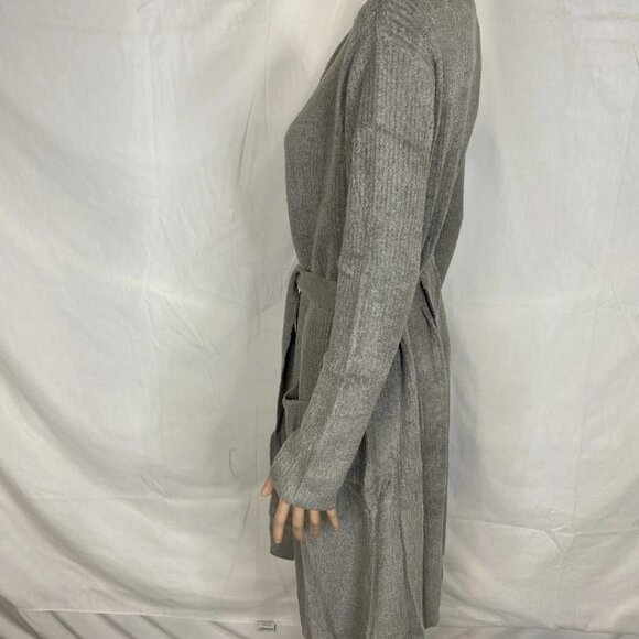 Barefoot Dreams Women’s CozyChic Light Ribbed Robe Size S/M Dove Grey - Picture 7 of 11